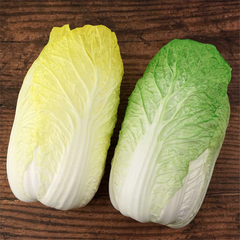 artificial vegetables display props Kitchen hotel restaurant store shop decoration simulation chinese leaves cabbage model - Image 4