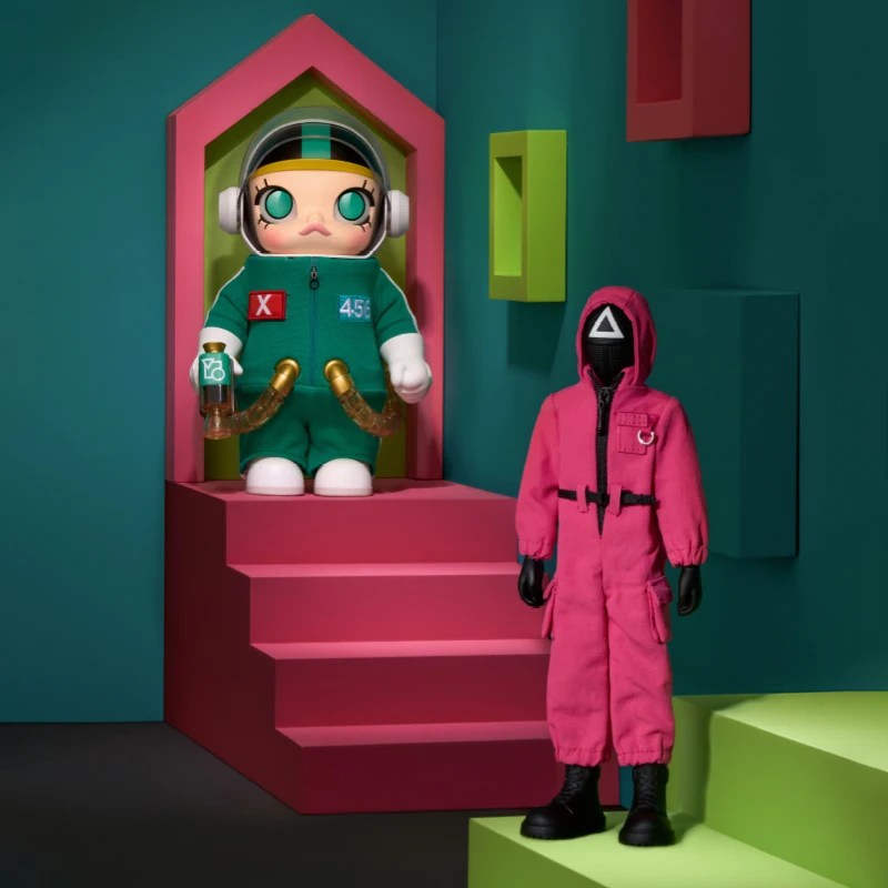 【EU】POP MART MEGA SPACE MOLLY 400% + Action Figure Squid Game Set Limited Edition Limited to 1pc per user ID