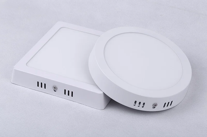 LED-Deckenleuchte, 110–265 V, ultradünnes Panel, LED-Licht für Wohnzimmer, Schlafzimmer, Innenbeleuchtung, 20 W, 30 W, quadratische runde Deckenleuchten – Detail 8