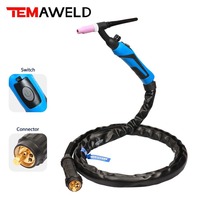 Professional TIG Torch WP26 WP26FV  4m 13ft GTAW Gas Tungsten Arc Welding Gun WP-26 Argon Air Cooled TIG Welding Torch