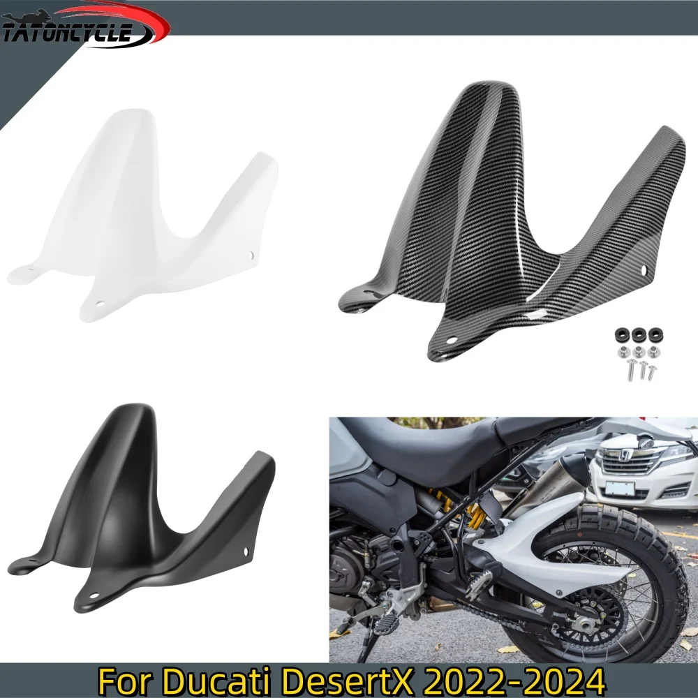 

For Ducati Desert X DesertX Rear Wheel Hugger Fender Mudguard Mud Splash Guard Cover Fairing2022 2023 2024Motorcycle Accessories