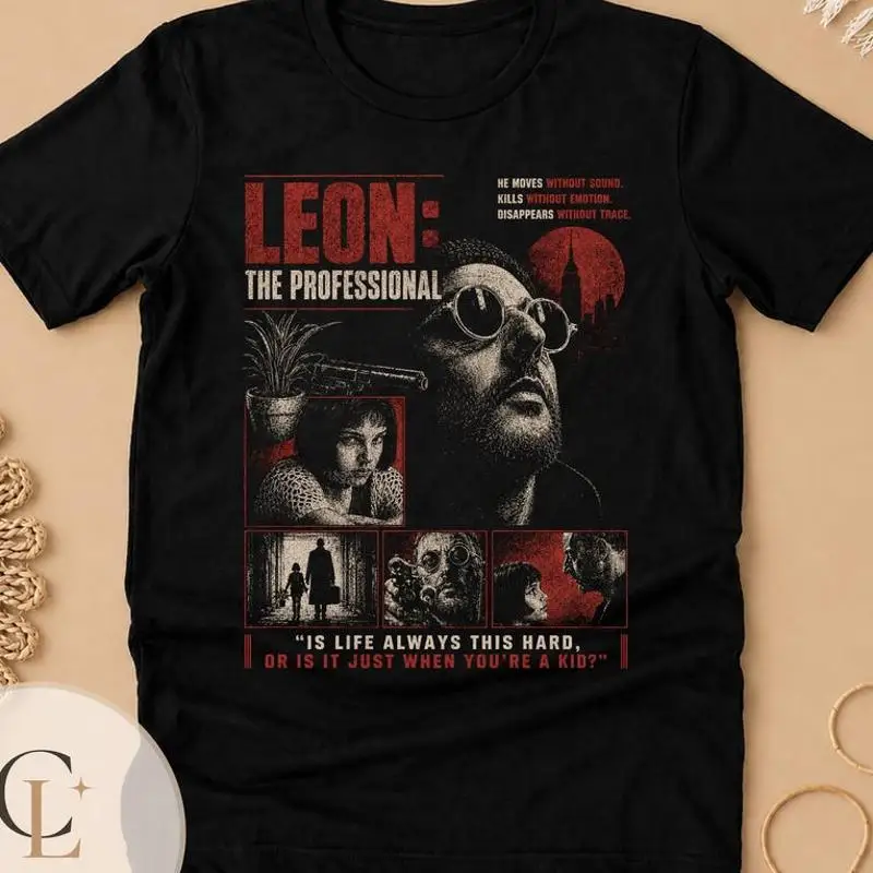 Leon The Professional 90s Movie Mathilda Graphic T-Shirt