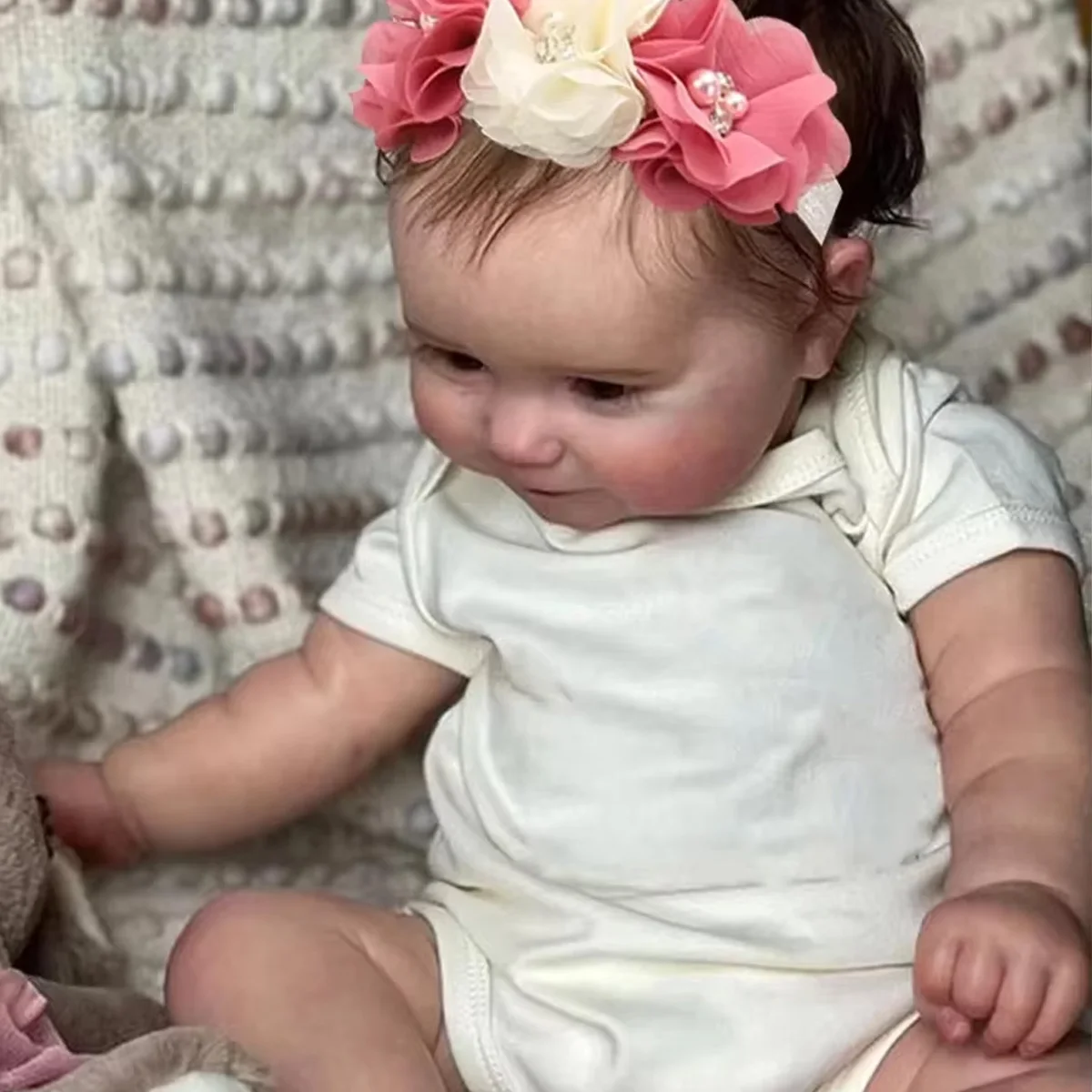 

Кукла JOYORA 50 см, готовая к выкладке, реалистичная кукла-младенец, мягкий тканевый телосложение, высококачественная кукла ручной работы, кукла с 3D-эффектом на коже, подарок на день рождения