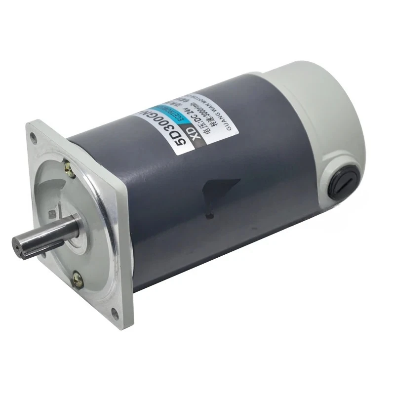 

300W DC high-speed motor 12 / 24v speed motor torque positive and negative 3000 turn brushed electric motor