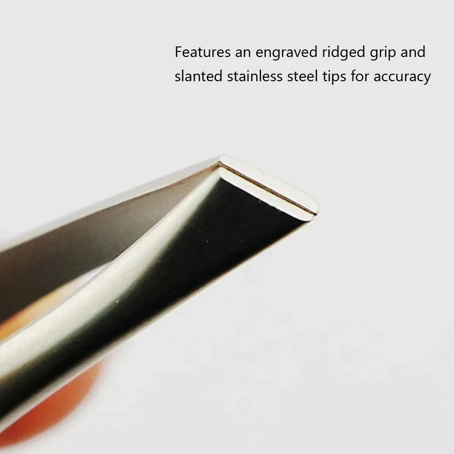 LEDライト付き眉毛ピンセット - プロの眉毛整形と脱毛のための精密照明付き美容ツール