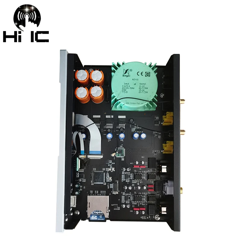 HiFi Audio Dual ES9038Q2M*2 Decoder ES9038 DAC Lossless DSD  Digital Turntable Lossless Master Tape Player Bluetooth 5.1 LDAC