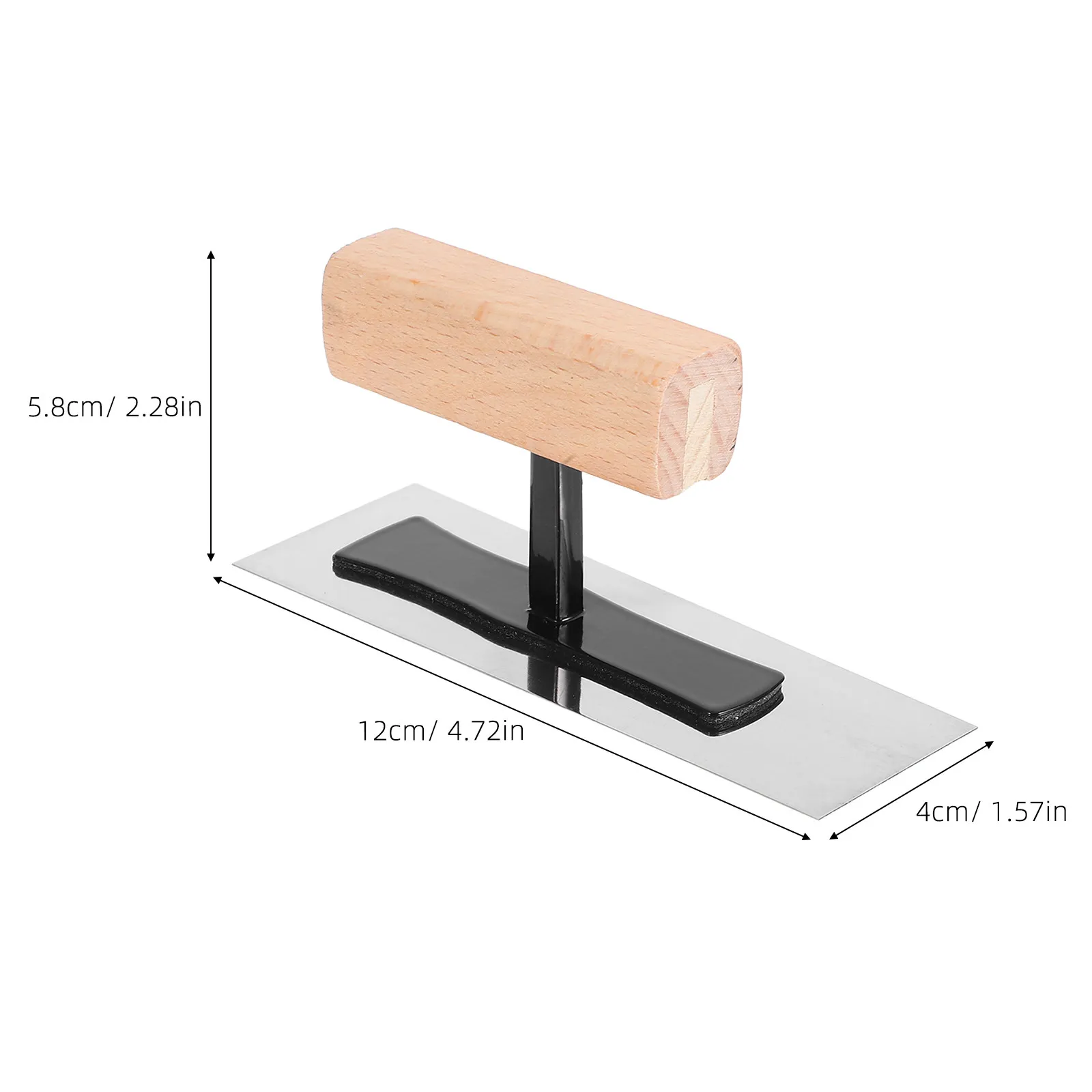 Plastering Handle Concrete Trowel Tool Finishing Steel Stainless Halloween Christmas New Year Finished Trowel Plaster Trowels