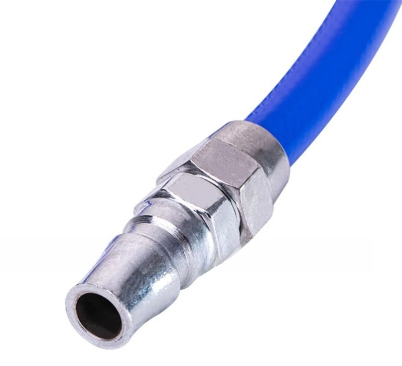 Heavy Duty Auto Rewind Air Hose Reel Reinforced PU Braided Tube Air Drum For Auto Tire Inflation Work view 4