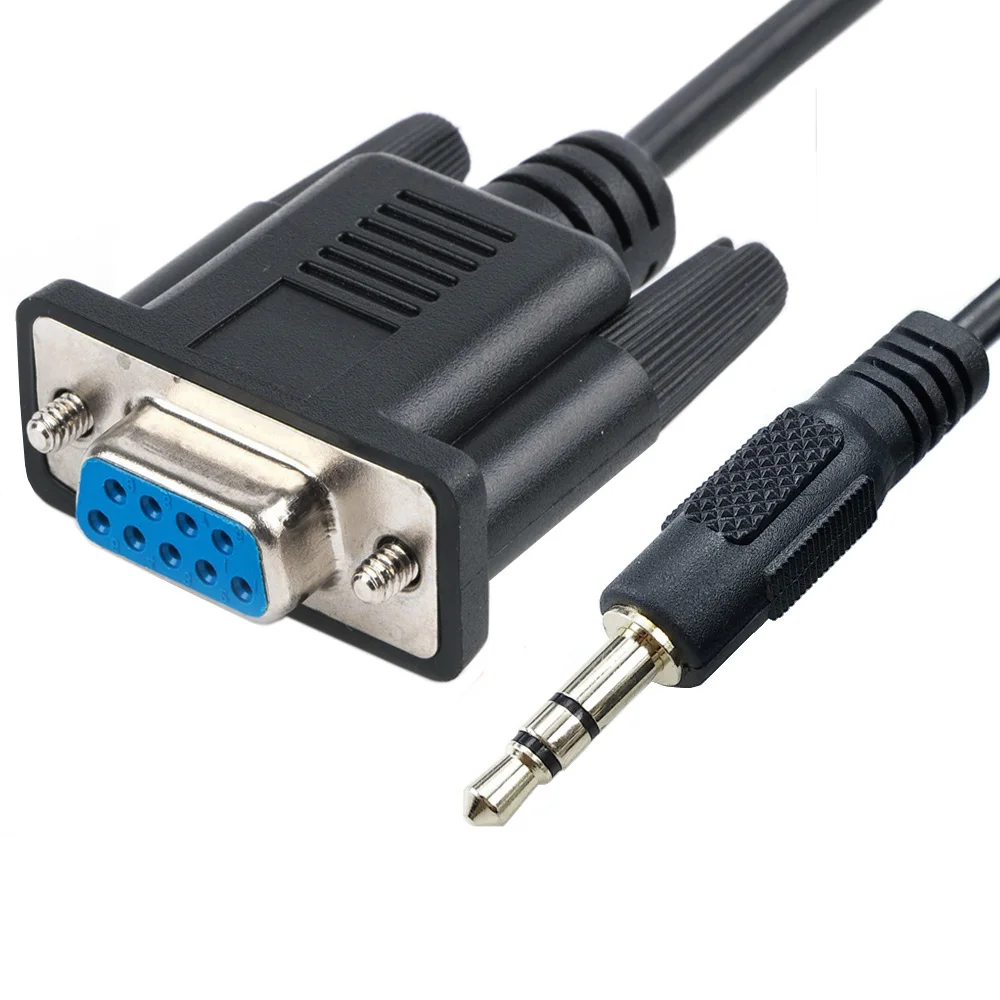 DB9 RS232 to Stereo 3.5mm AUX Serial Cable for Samsung Ex-link TV  Service Port Preferences Setting Config Console Cable