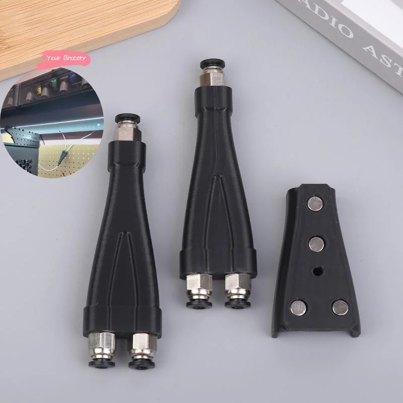Y-3D Printers Upgrades Parts PC4-10 4mm Out Diameter For Bambu Lab Connector Pipe Expander Y Connector Bowden Coupler Pneumatic