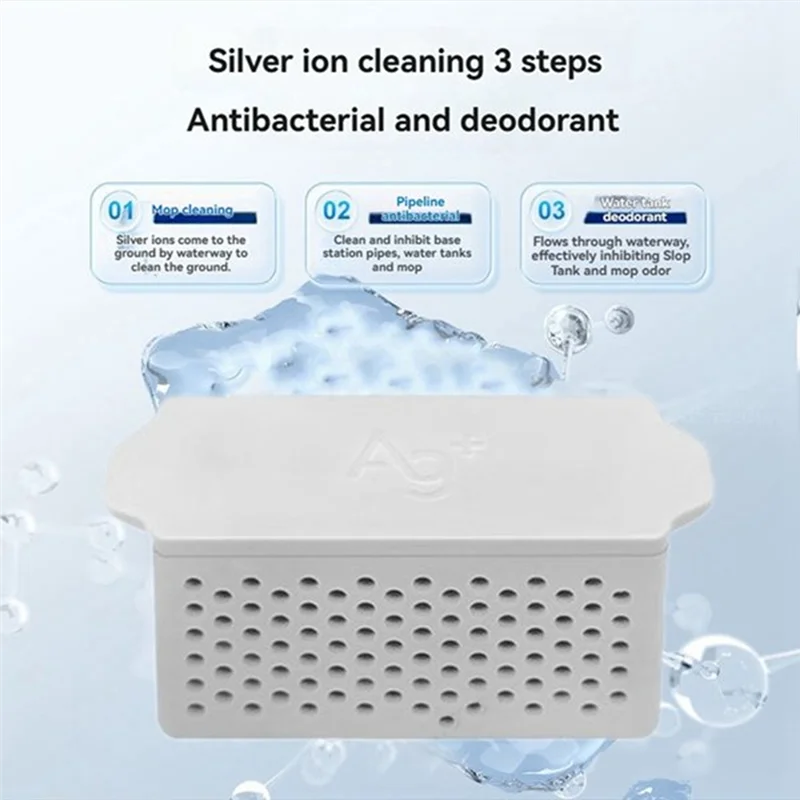 BAAO-Ag+ Modulo di sterilizzazione argento Accessorio per aspirapolvere robot Fornarwal Freo X Ultra / J4