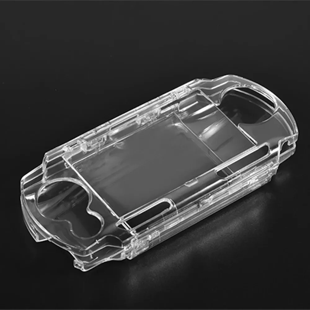 100pcs Protector Clear Crystal Hard Cover Case for S-ony PSP1000 Game Console