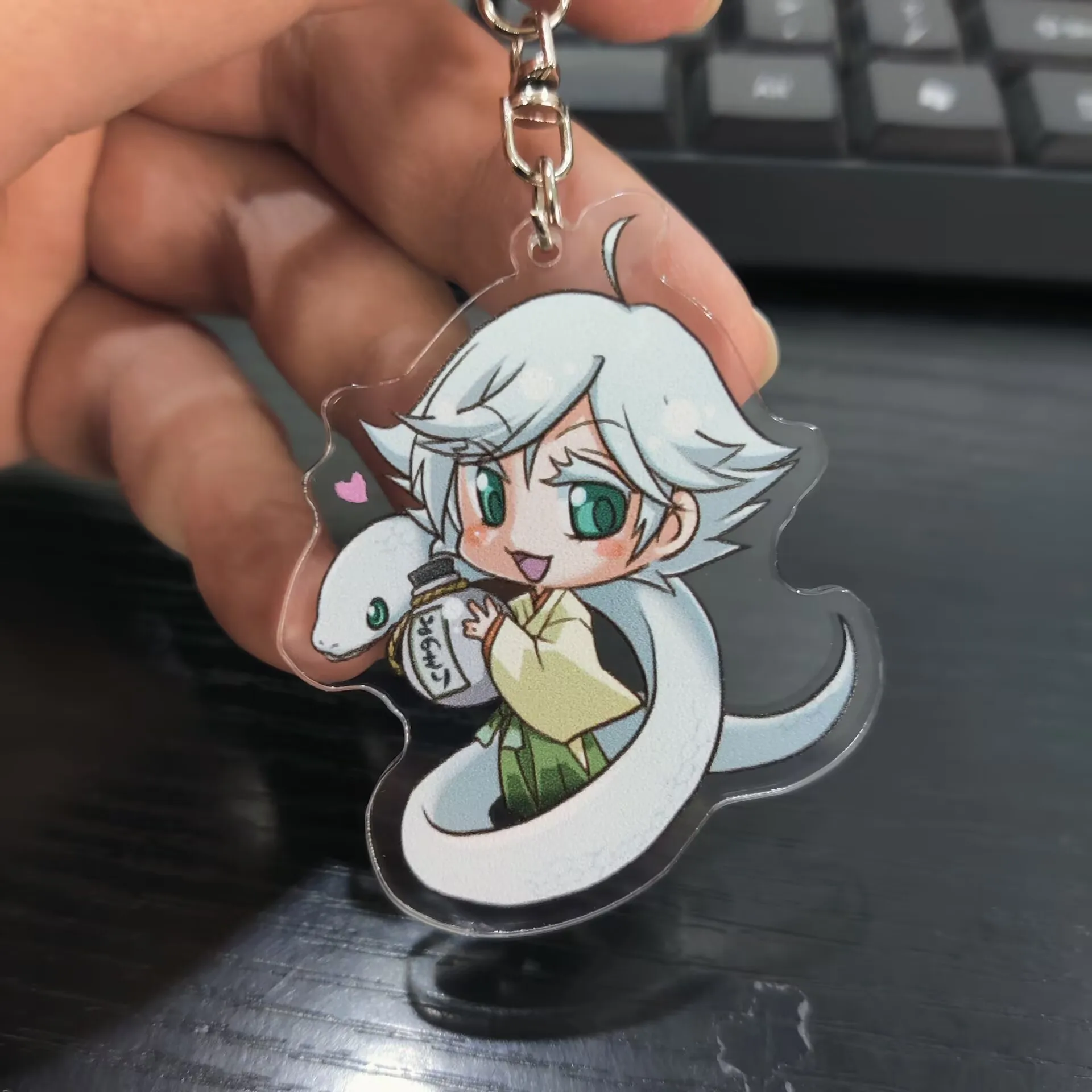 Japan Cute Cartoon Kamisama Love Anime Figures Tomoe Momozono Nanami Cosplay Acrylic Keychains Pendant Accessories Xmas Gift 6CM image 3