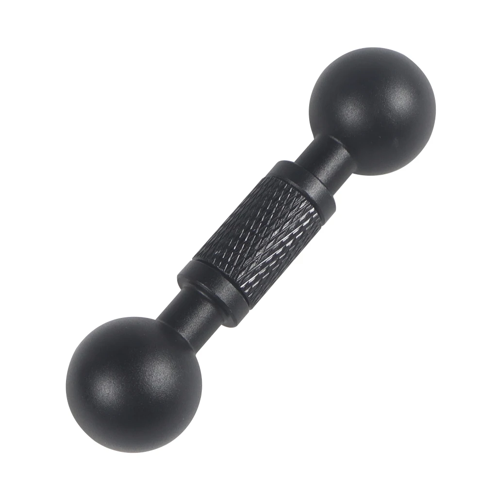 17mm Doppel Ball Adapter Verlängerung Halterung Joint Verbindungs Halterung Stange für Motorrad Kamera Telefon GPS Fahrrad Reiten Sport Halter – Detail 3