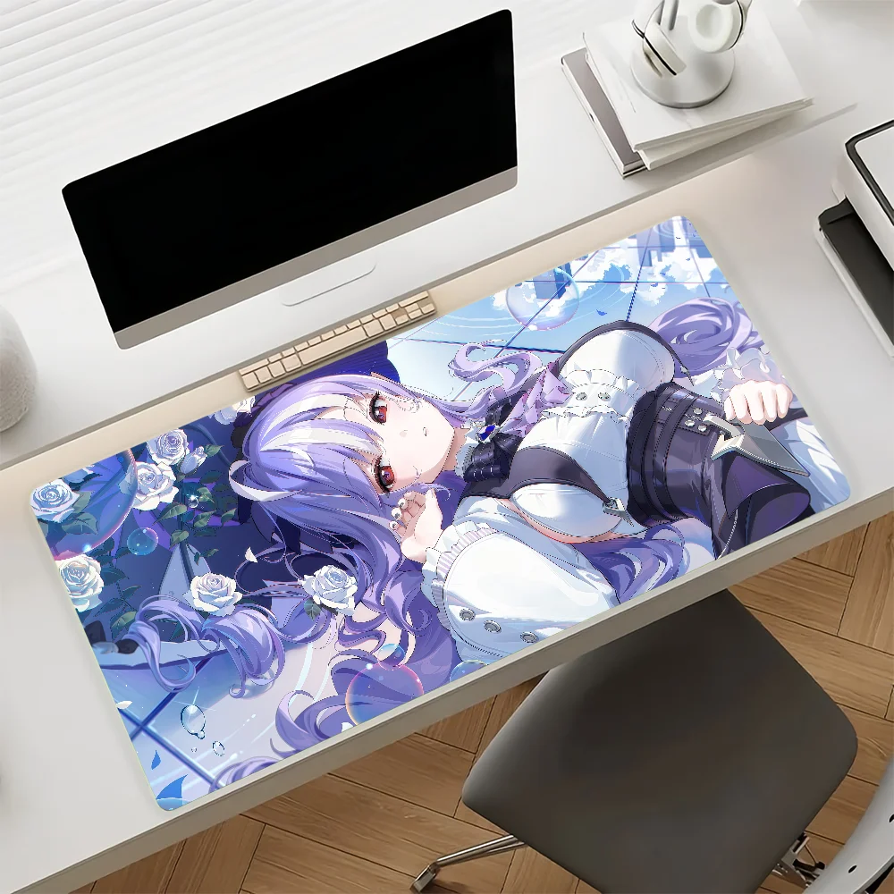 Game Zenless Zone Zero Vivian Banshee Mouse Pad Anti Slip Rubber Edge Locked Thickened Laptop Gaming Desk Mat