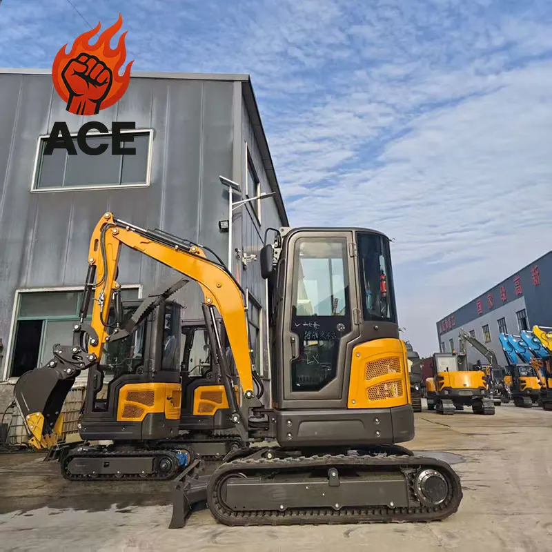 

kubota mini excavator 3.5 ton EPA CE small excavator 3.5 ton free shipping mini crawler excavator with customized