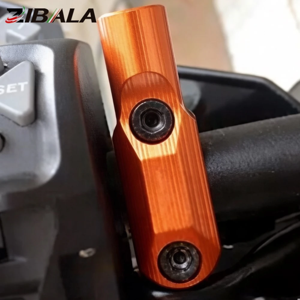 

Motorcycle Mirror Adapter Rearview For 790/890 Adventure 2019 2020-2024 790 R/S ADVENTURE Mirrors Extension Mount Holder Bracket