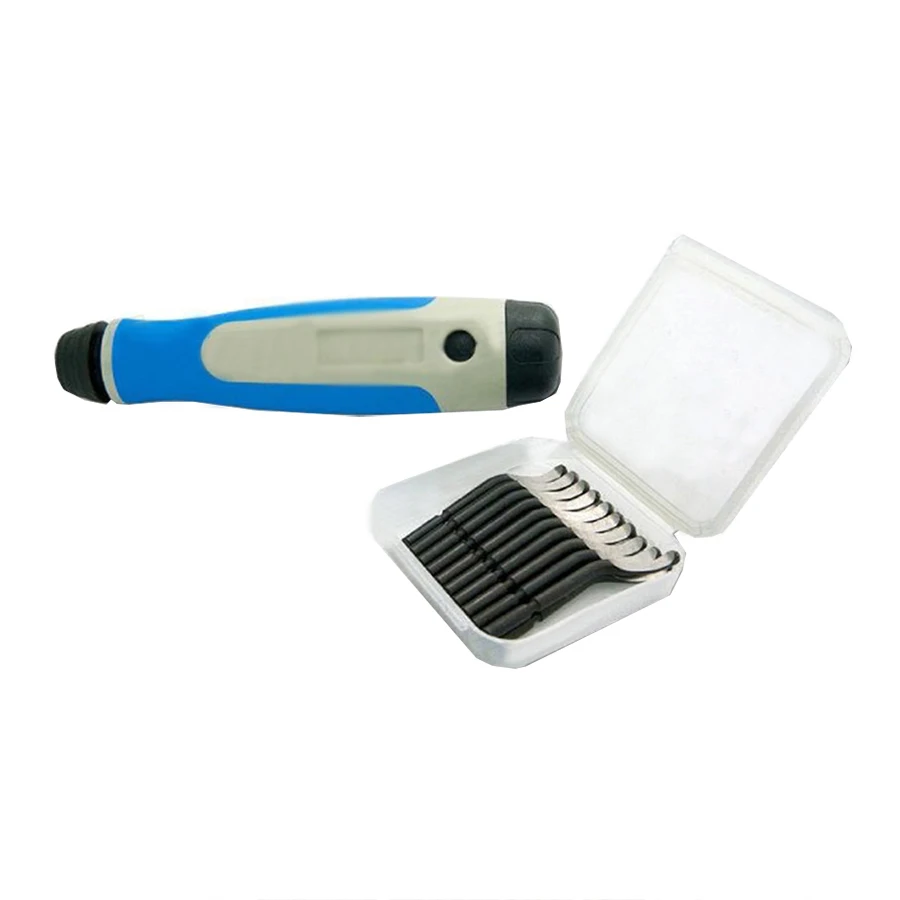 trimmer BS1010+NG1000 set NG8200 NG8150 rotary scraper set Deburring set BS1010 manual trimmer cutter head tool plastic set