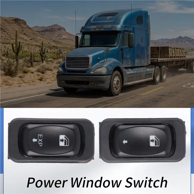 New A06-30769-027 A06-30769-008 For Freightliner/Columbia 2001-2011 Power Lifter Switch Electric Window Button