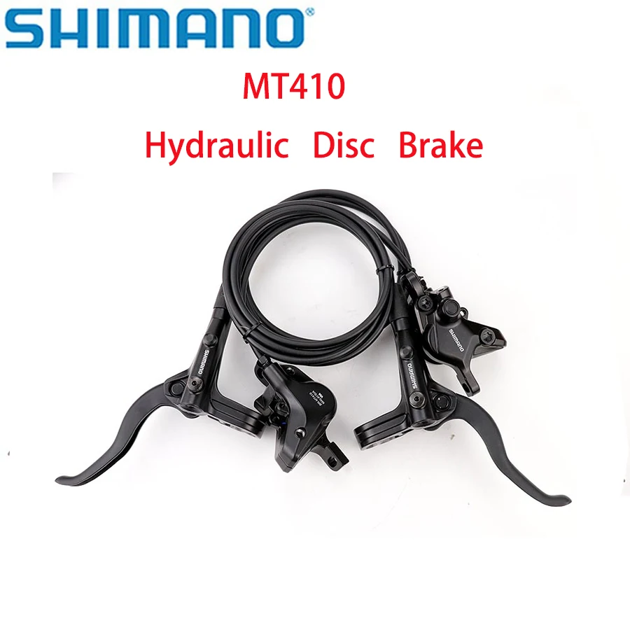 

Тормоз Shimano MT410, 2 поршня, гидравлический дисковый тормоз для горного велосипеда, левый, передний, правый, задний, фиксатор, оригинал