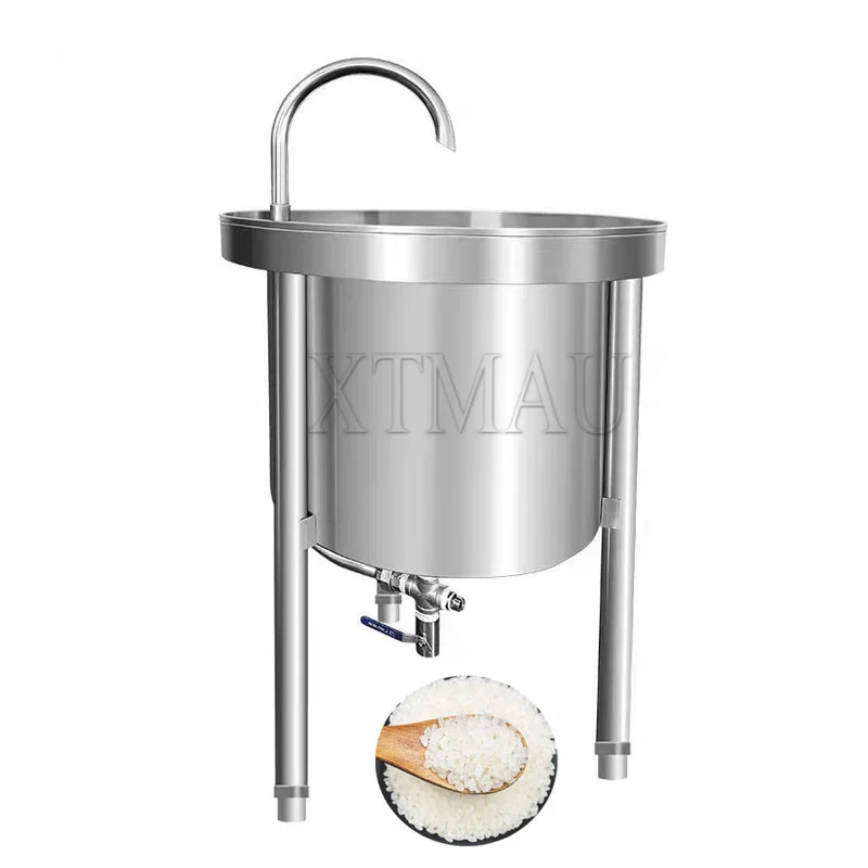 Промышленная машина для мытья риса из нержавеющей стали, машина для очистки риса