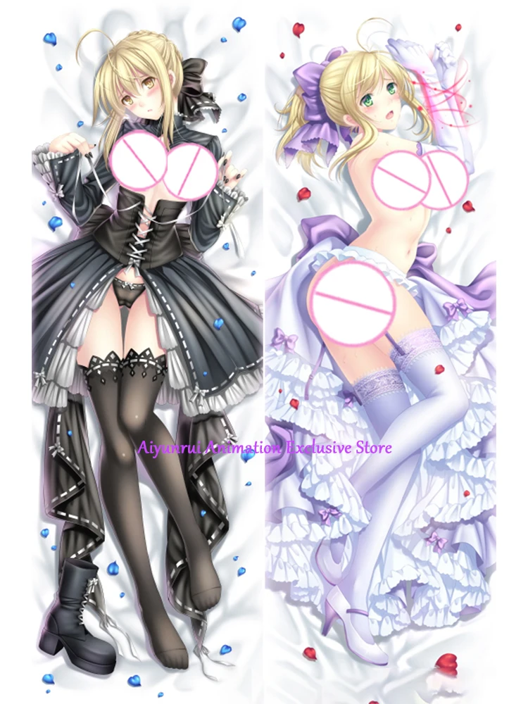 

Dakimakura Anime Saber 2 Side Printed Hugging Body Pillowcase Cushion Bedding Decor Pillow Cover 2024