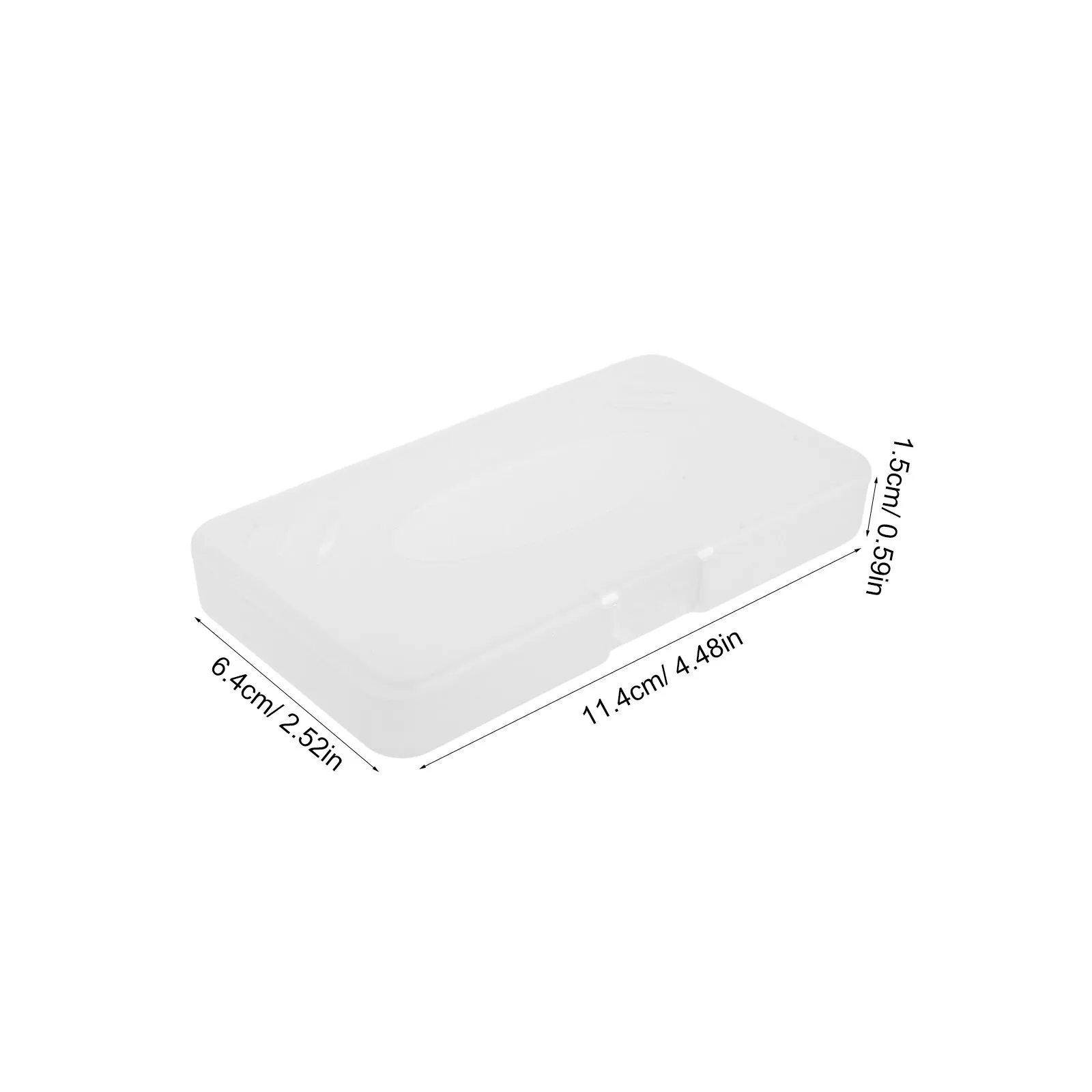 Water Flosser Accessories Storage Case Dustproof Mouth Rinser Nozzle Organizer Clear Lid Slim Compact Travel Holder