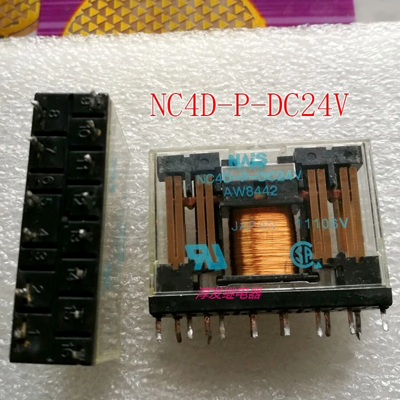 

NC4D-P-DC24V AW8442 14 24V 10PCS