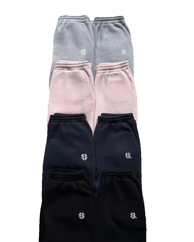 

Retro High Street Harajuku Casual Loose Straight Wide-leg Pants Men Y2K American Hip-hop Trendy Brand Oversized Sweatpants Women