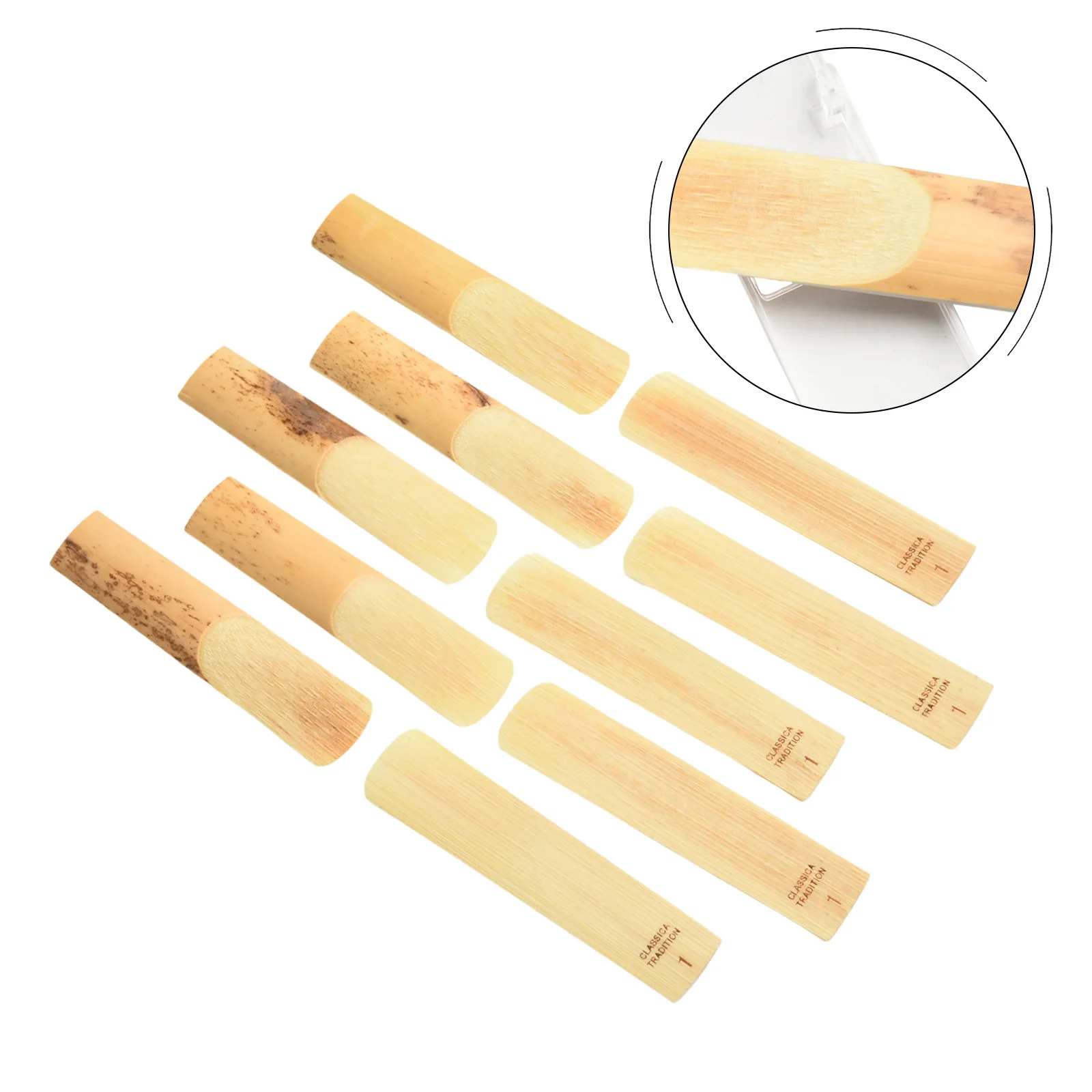 Consistent Size Alto Saxophone Reeds Box of 10 Strengths 1 0 3 5 Handcrafted Exceptional Response Long lasting