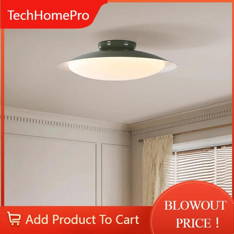 TechHPModern Minimalist LED UFO Ceiling Lamp For Living Room Bedroom Dining Room Aisle Ceiling Lighs