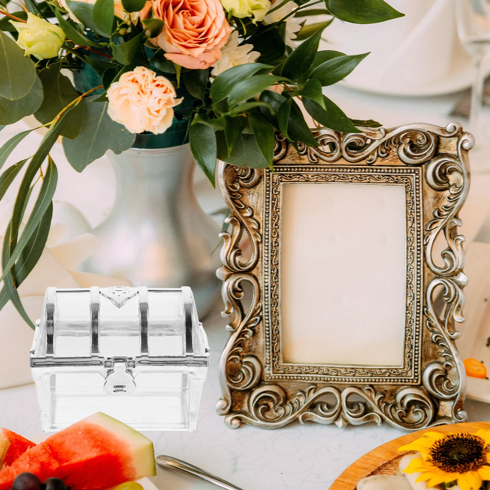 

12 Pcs Candy Box Small Party Favor Boxes Sweets Wrapping Hollow Out Vintage Container Wedding Favors