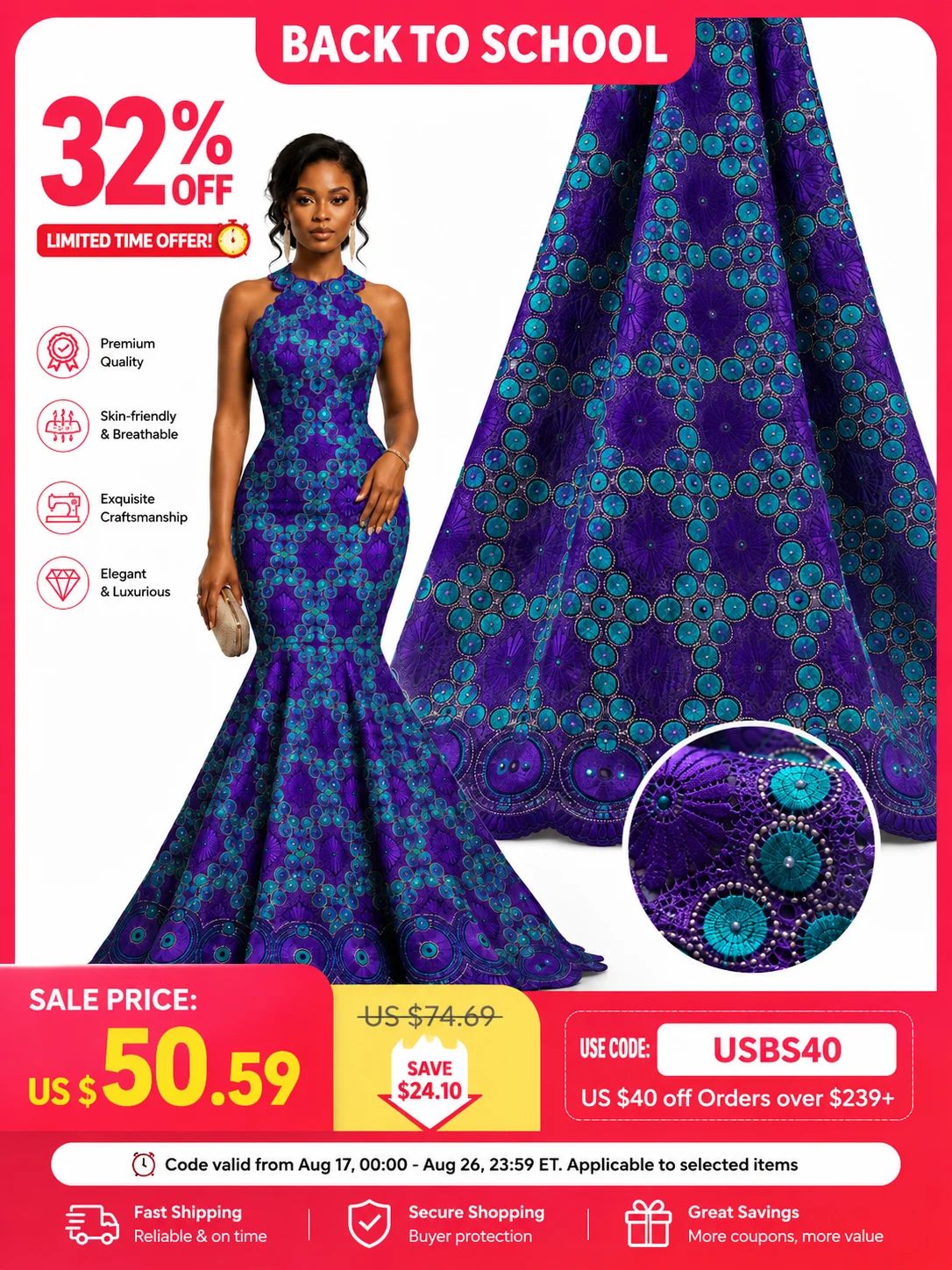 Kalume Swiss Voile Lace Fabircs 2025 High Quality African Nigerian Embroidery Lace with Stones for Wedding Party 5Yards F1468