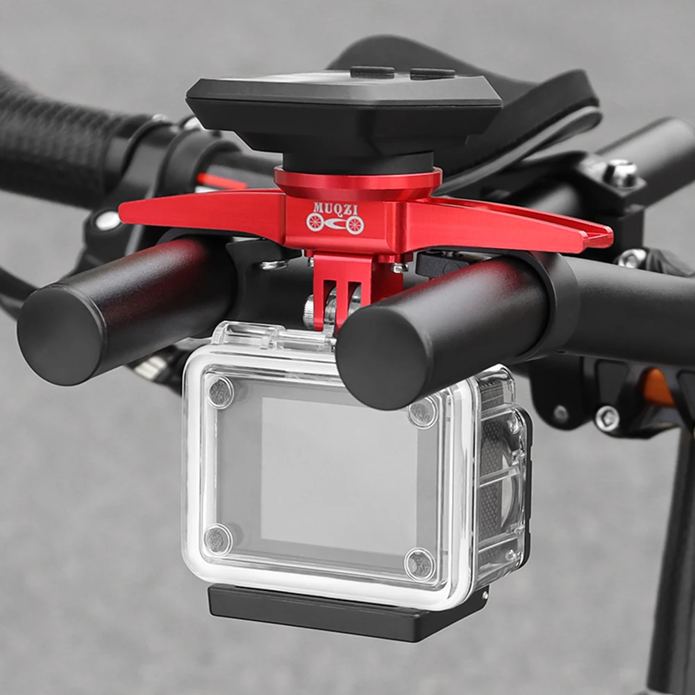 دراجة TT بار ساعة توقيت حامل سبائك الألومنيوم الدراجة الرياضية حامل كاميرات مراقبة عالي الجودة دراجة كاميرا رياضية قاعدة لركوب الدراجات في الهواء الطلق #2