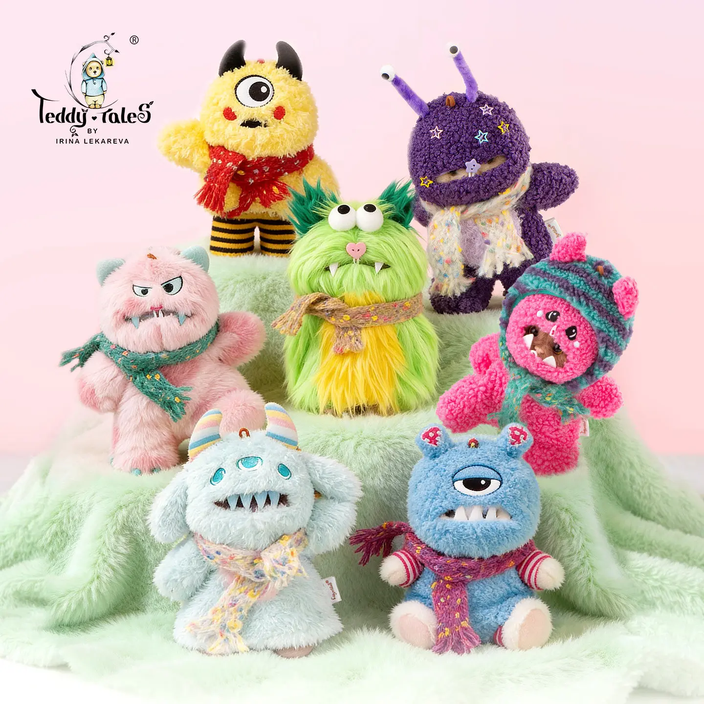 

TeddyTales Moody Cats Series слепая коробка виниловая плюшевая кукла фигурка настольная игрушка элитная загадочная коробка коллекционный подарок на день рождения