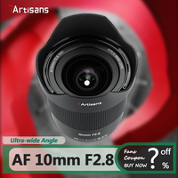 7artisans AF 10mm F2.8 APS-C Frame Ultra-wide Angle Camera Lens for Humanities Photography with Sony E Fujifilm XF Nikon Z-mount