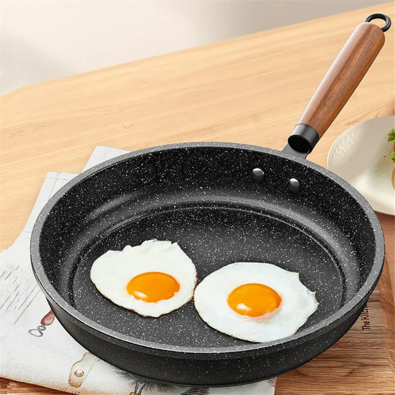 

26-32cm Nonstick Pancake Frying Pan Durable Saucepan Kitchen Omelette Steak Skillet Cooking Pots Household Cookware Kitchenware
