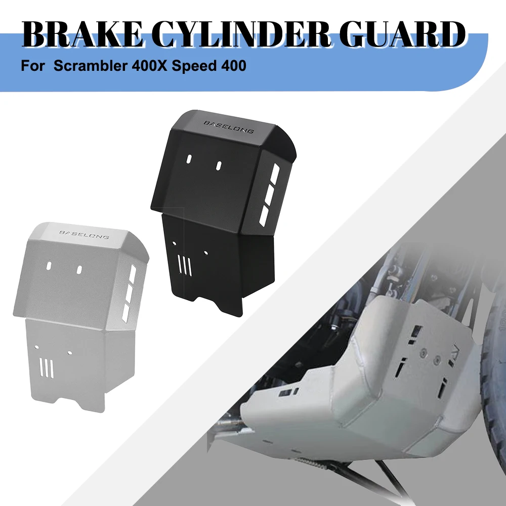 

Motorcycle Skid Plate Engine Guard Chassis Protection Cover Belly Pan Protector FOR Scrambler 400 X Speed400 2024-2025-2026