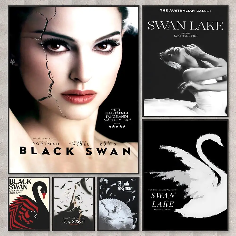 movie Black Swan Poster Poster HD Printing Nordic Style Home Decor Wall Art for the Living Rooms Hallways Gift Giving
