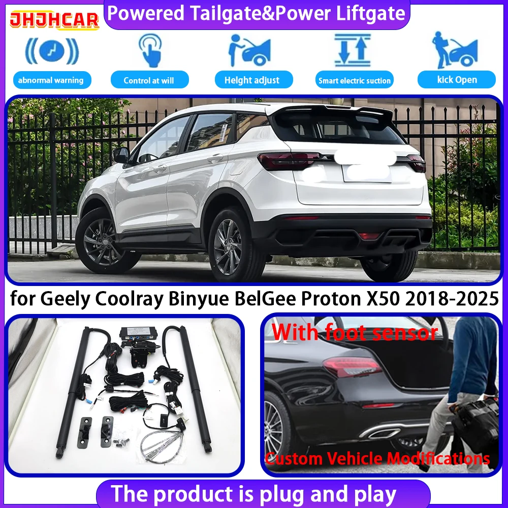 for Geely Coolray Binyue BelGee Proton X50 2018-2025 Smart Automatic Electric Powered Tailgate Power Liftgate Tailgate System