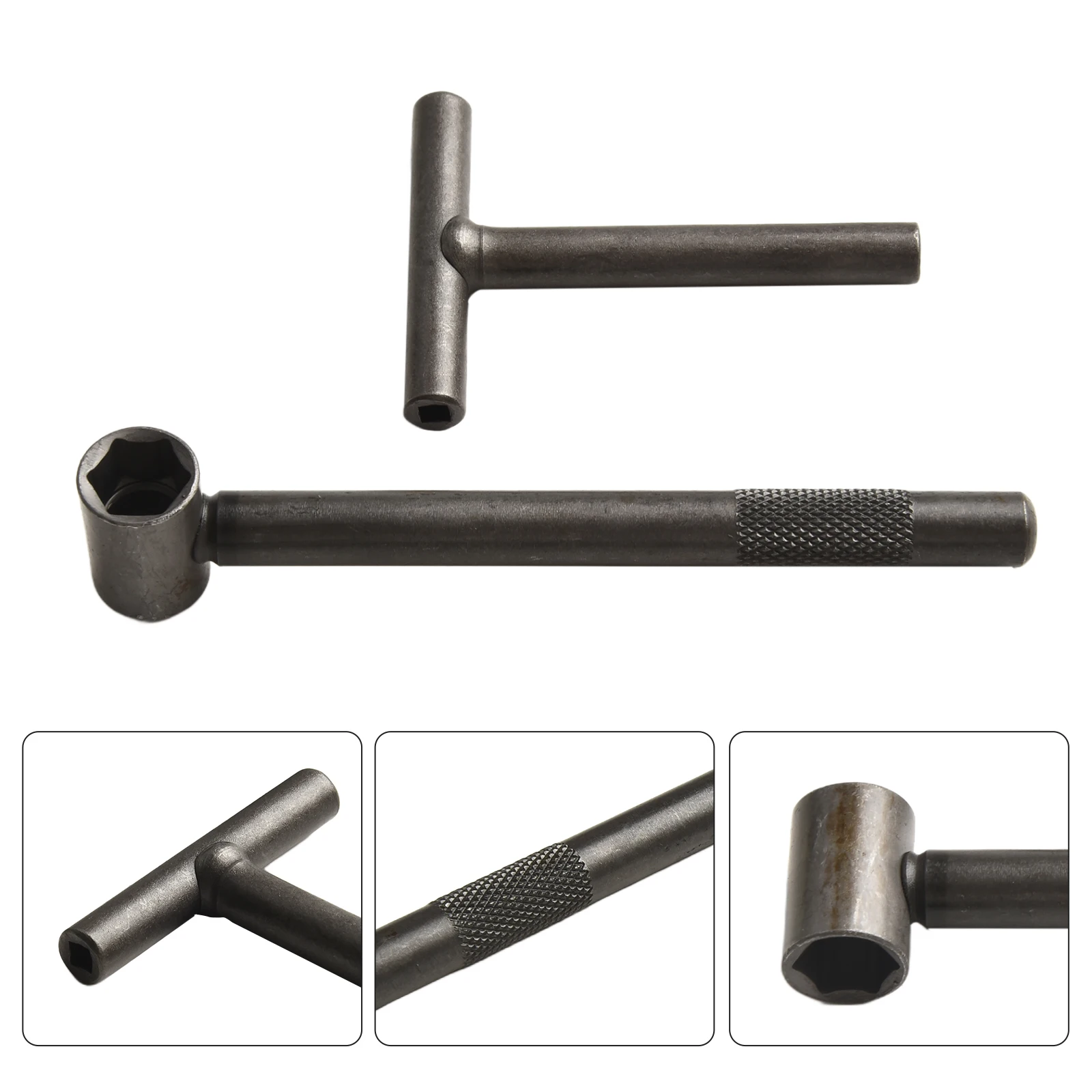 Аппаратный гаечный ключ, 2 шт., удобная ручка, простой в эксплуатации шестиугольный инструмент, нержавеющие скутеры для мотоциклов