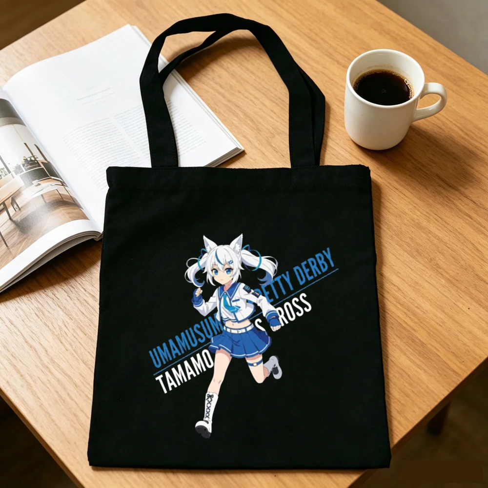 Umamusume Pretty Derby tote bag y2k grocery sac cabas shopper shoulder  femme