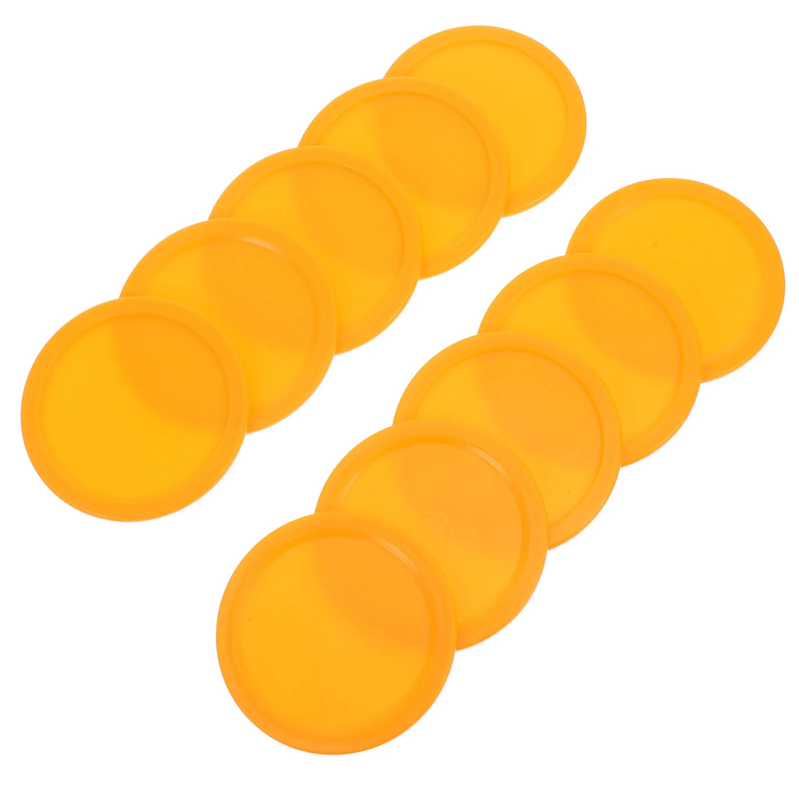 10 قطعة كرات الصولجان هوكي الجليد استبدال دائم مشرق منضدية لعبة الملحقات داخلي اللعب الهوكي كرات الصولجان البلاستيكية الجدول عفريت #4