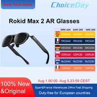 Rokid Max 2 AR Glasses 3D Game Viewing Smart Device Fov 50 Degrees 160'' 120Hz Micro OLED Screen 2 near-ear directional speakers