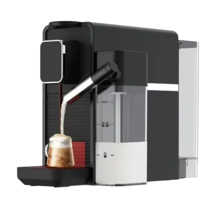 Airo Smart Portable Espresso Capsule Coffee Machine for Household Hotels with Milk Tank Factory Price Electric Power Source