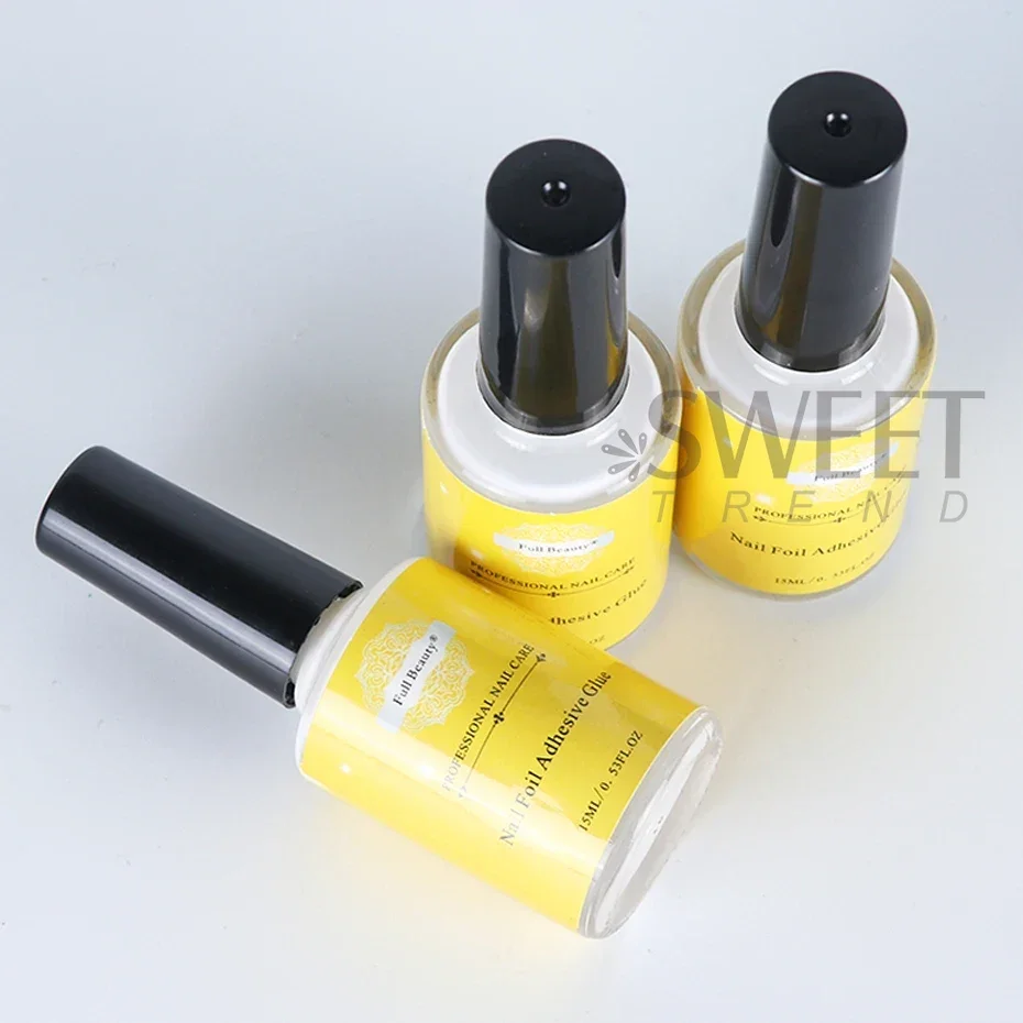 15ml Transfer Foils Nail Art Glue White Star Paper Adhesive Function Gel Can Not Low Temperature Accessories Manicure Decor Tool image 5