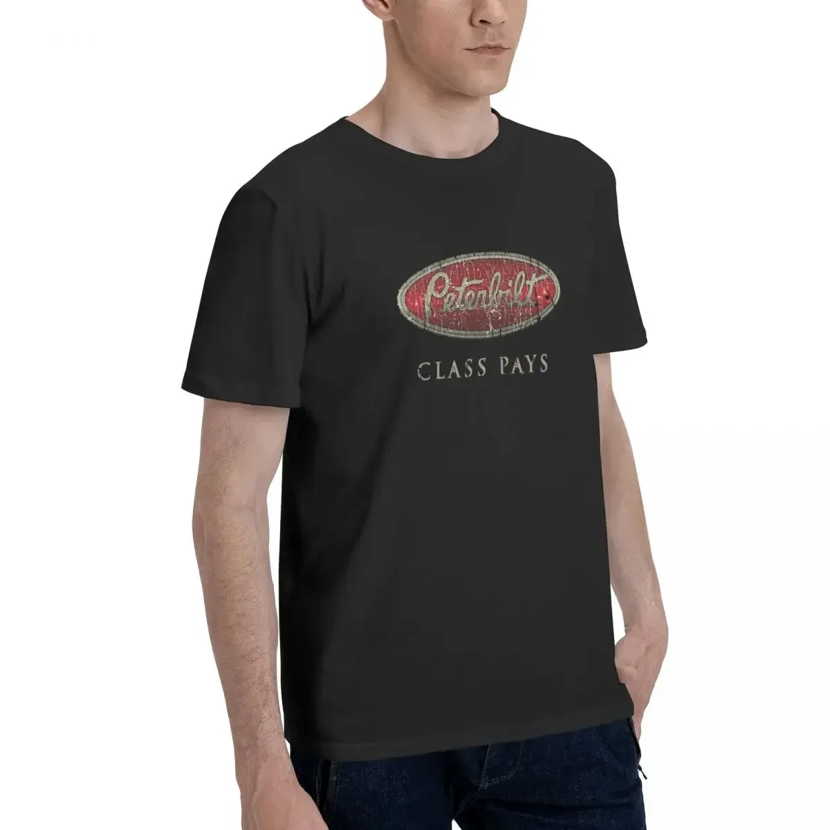 Peterbilt Class Pays 1939 100% Cotton T-shirt Men Fashion T Shirts Men O-Neck Short Sleeve S-6XL