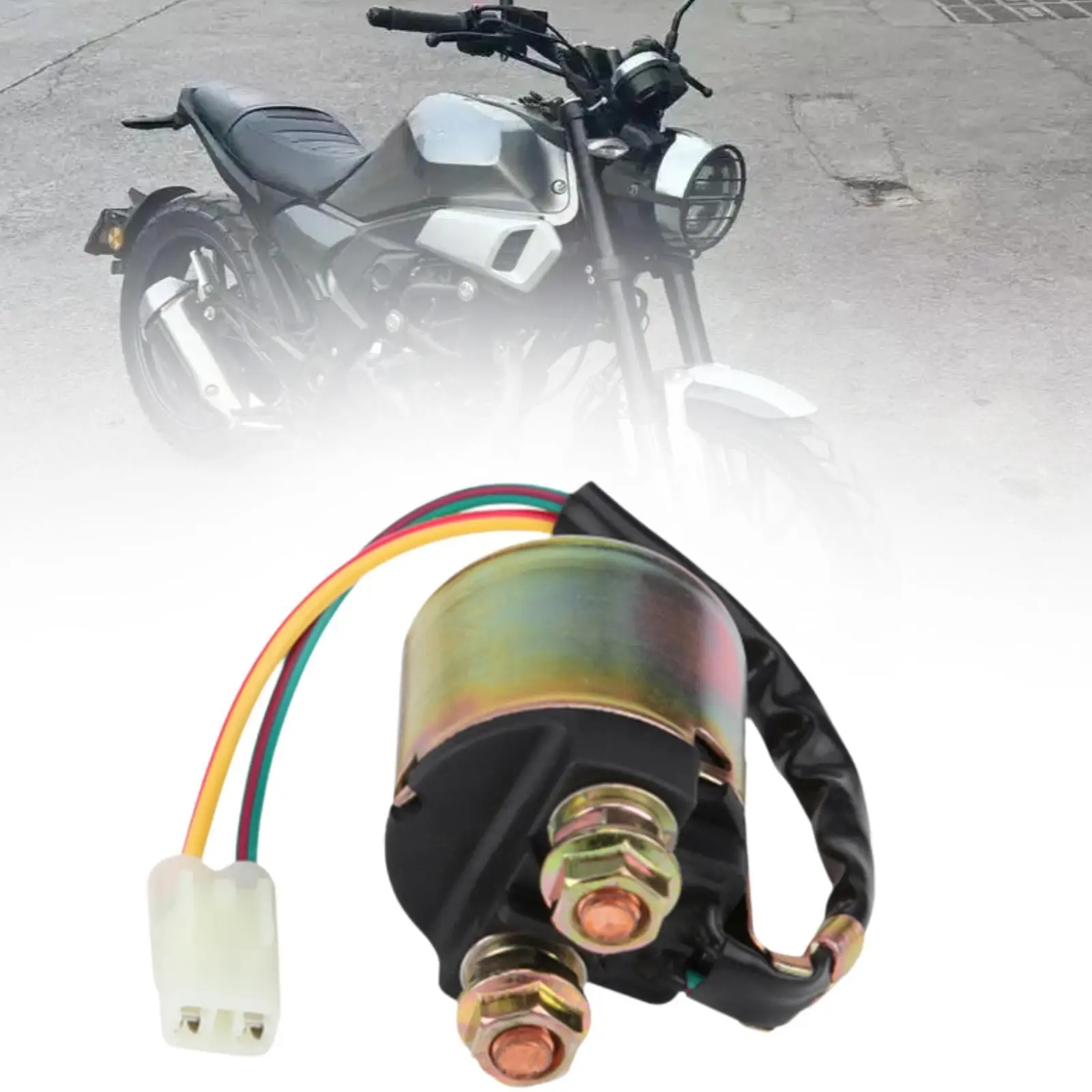 Metal Starter Solenoid Relay Rugged Accessory Steady Cranking for Honda TRX