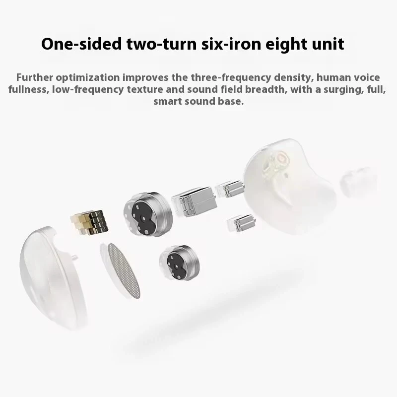 DUNU VULKAN 2 8-Driver Hybrid Architecture (2DD+6BA) سماعة داخل الأذن mmcx/0.78 2pin