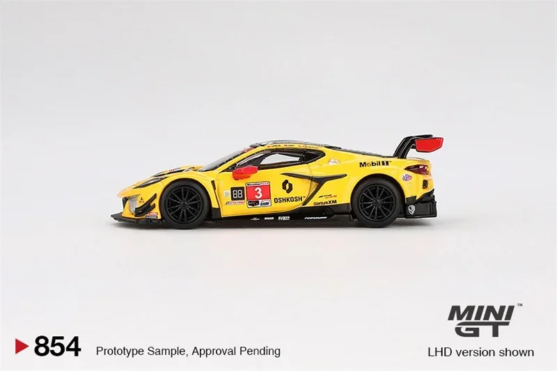 **Pre-Order** MINI GT 1:64 Corvette Z06 GT3.R #3 P.Miller Motorsports 2024 IMSA Daytona 24 Hrs LHD Diecast Model Car